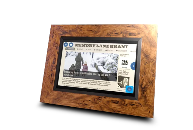 Digitale krant op Memory Lane